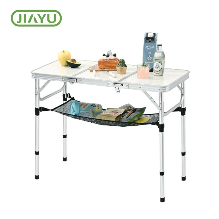 Prenosna miza za aluminijasto kampiranje